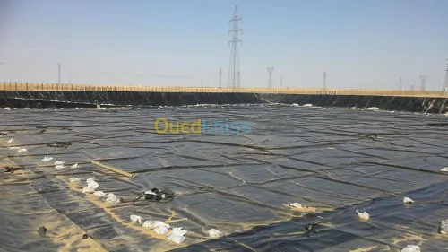 Géomembrane et Géotextile