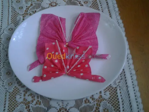 DECORATION SERVIETTES POUR MARIAGE