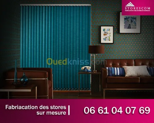 Fabrication des stores sur mesure