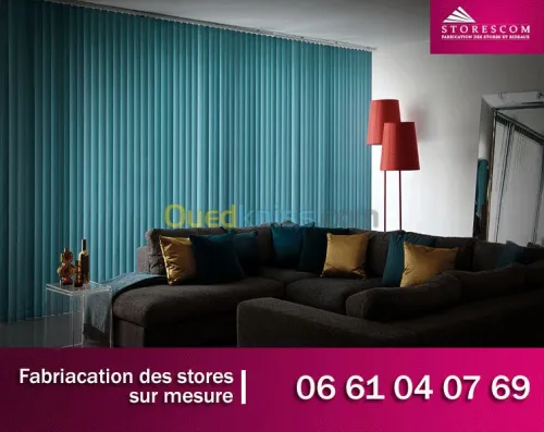 Fabrication des stores sur mesure