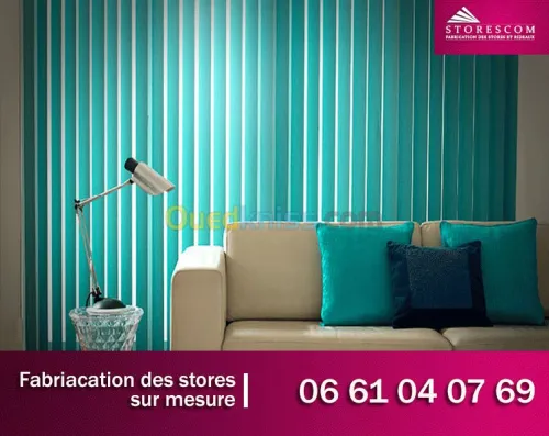 Fabrication des stores sur mesure