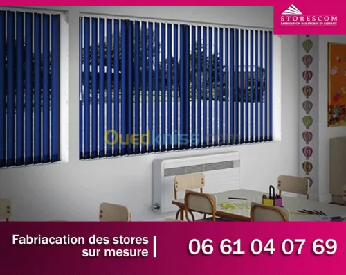 Fabrication des stores sur mesure