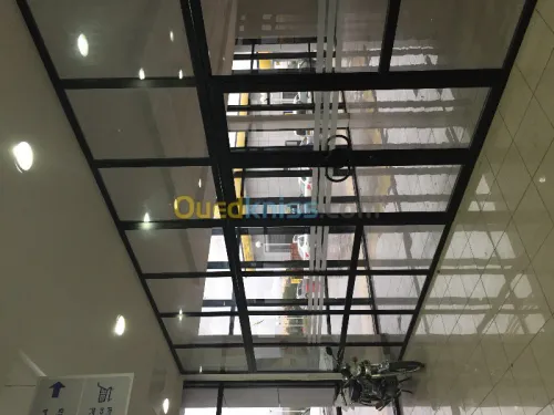 cloison Aluco inox Ba13