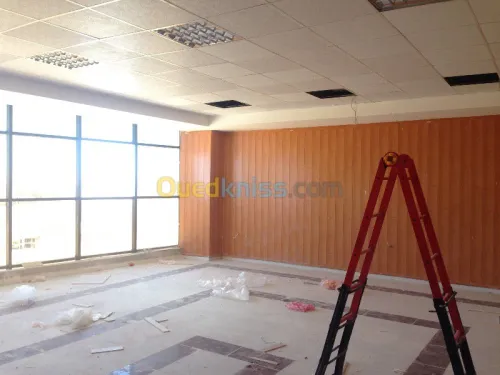 cloison Aluco inox Ba13
