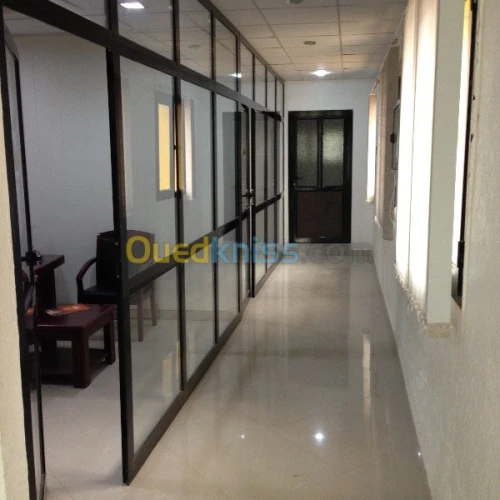 cloison Aluco inox Ba13