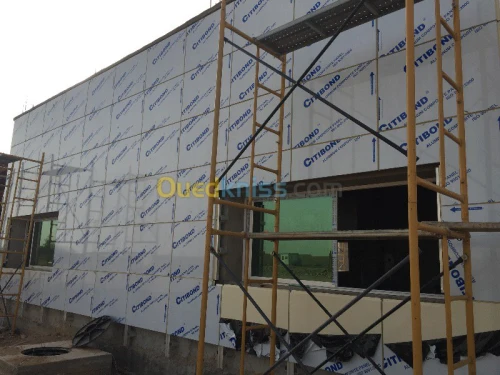 cloison Aluco inox Ba13