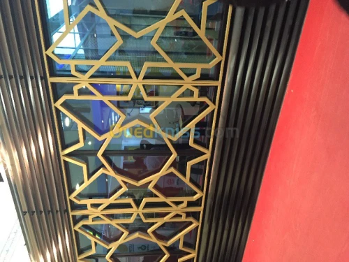 cloison Aluco inox Ba13