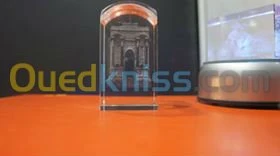 GRAVURE 3D AU COEUR DE CRISTAL 