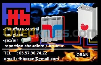 CHAUFFAGE CENTRAL -CHAUDIERE REPAR