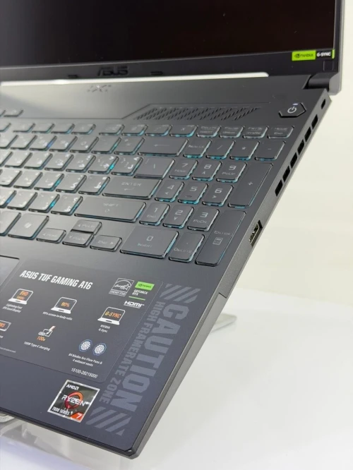 ASUS TUF A16 R7/13TH HS/16GO DDR5/512SSD NVME/RTX 4050 06GO 140W GDDR6