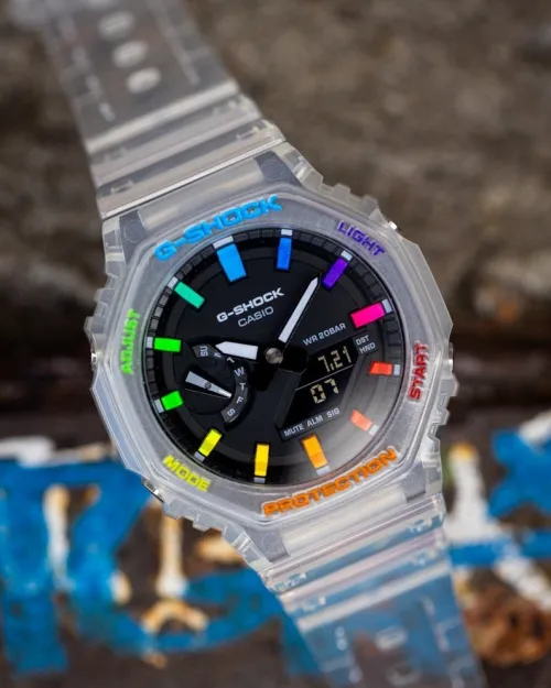  Montre Casio G-Shock Grafiti_Transparent