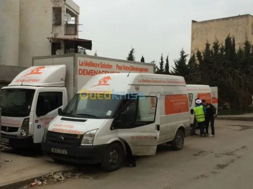 DEMENAGEMENT- TRANSPORT - MANUTENTION 