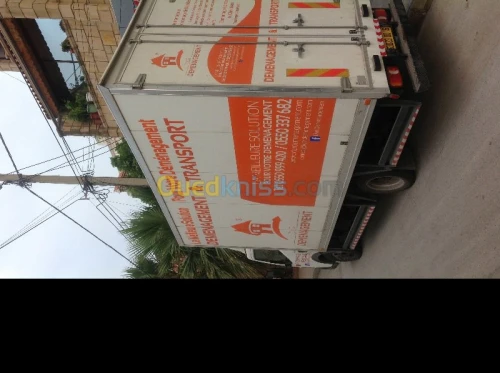 DEMENAGEMENT- TRANSPORT - MANUTENTION 