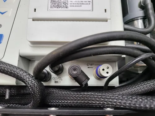 Analyseur de gaz de combustion ECOM professionnel avec sonde et imprimante intégrée