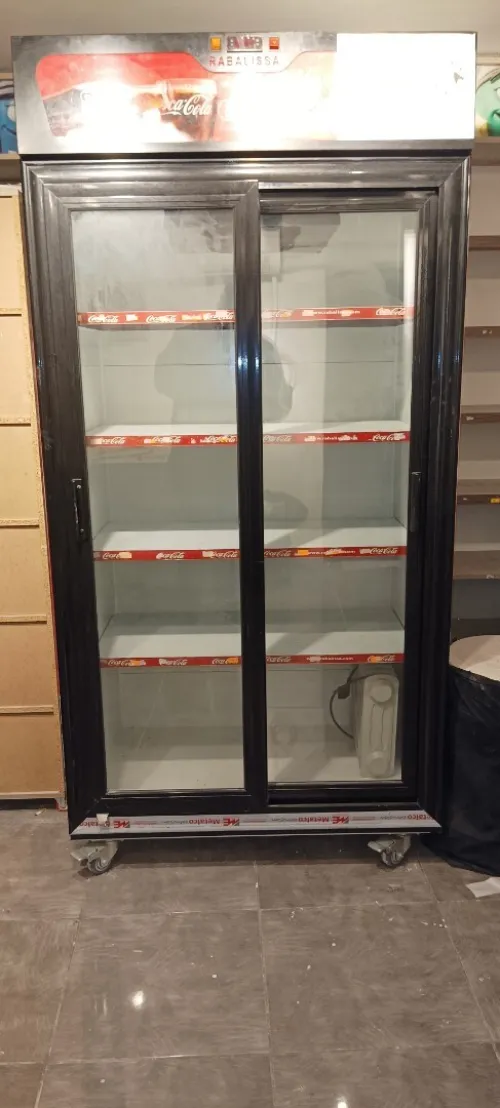 Frigo 02 porte coulissante 1m