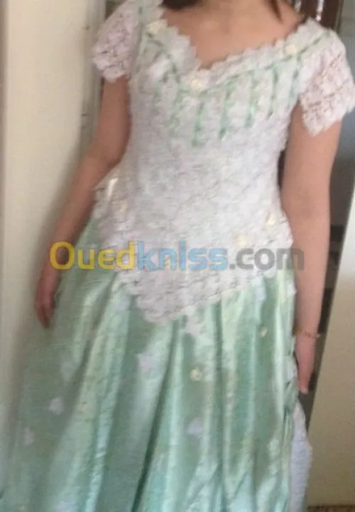 robe brocard - satin