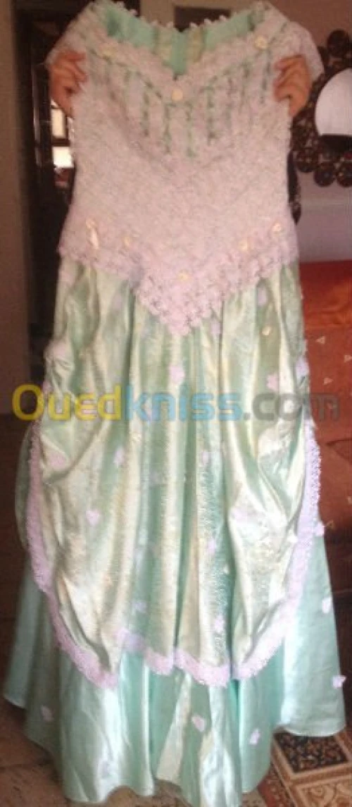 robe brocard - satin