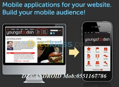 Développeur vers smartphone et tablet