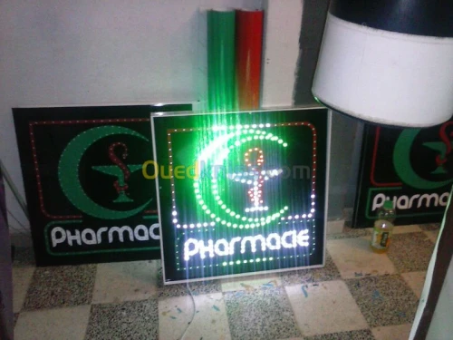 led