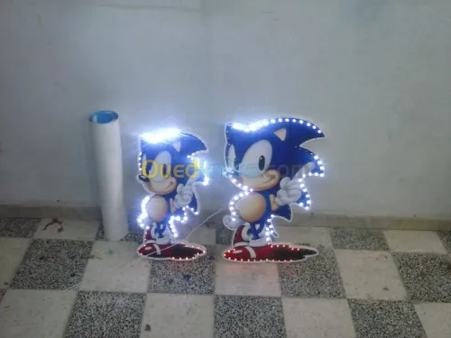 led