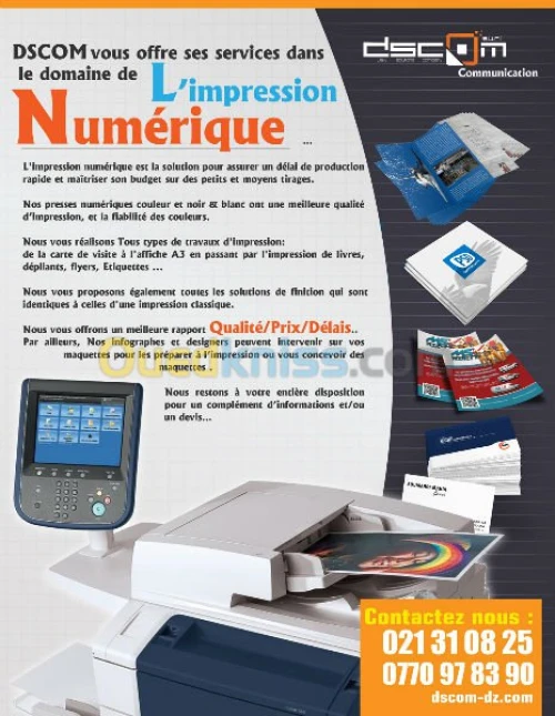 impression numerique 