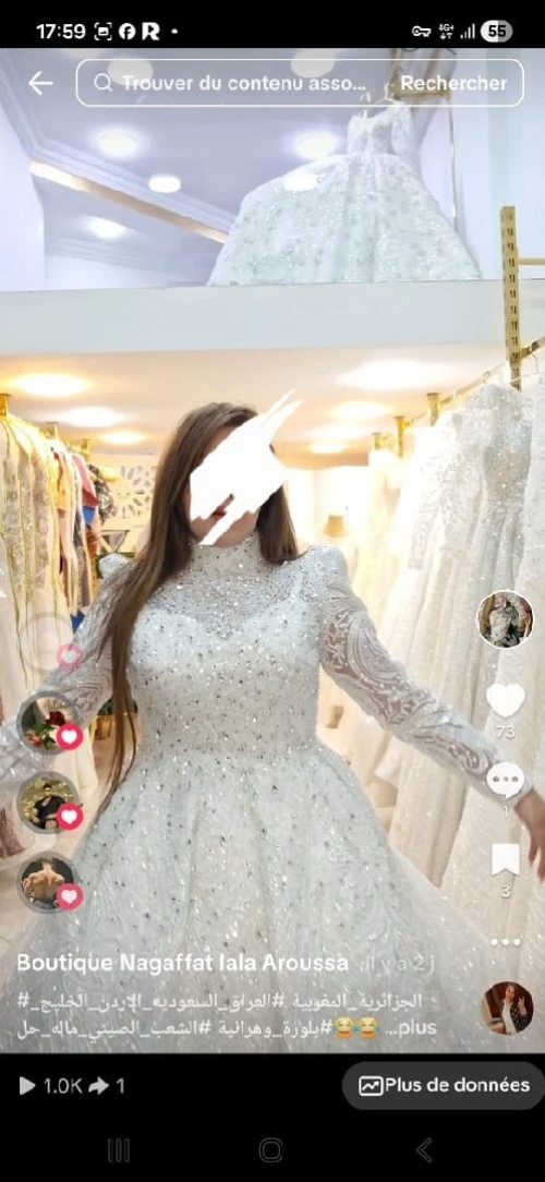 Larobe de mariage