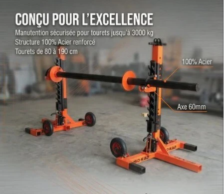 DEROULEUSE DE CABLE