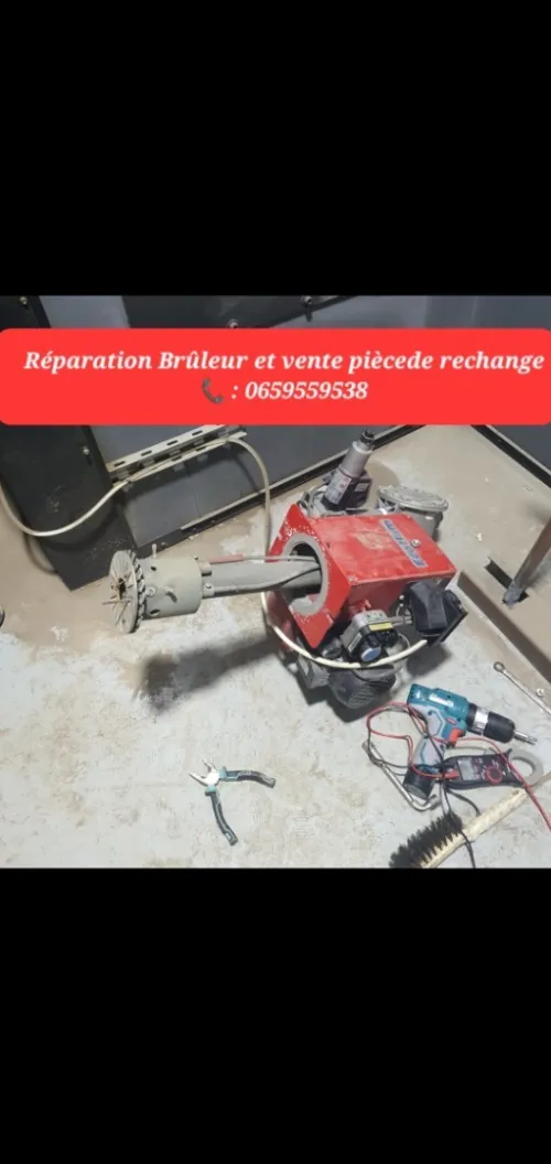 Réparation Bruleur Et vente piècede de rechange