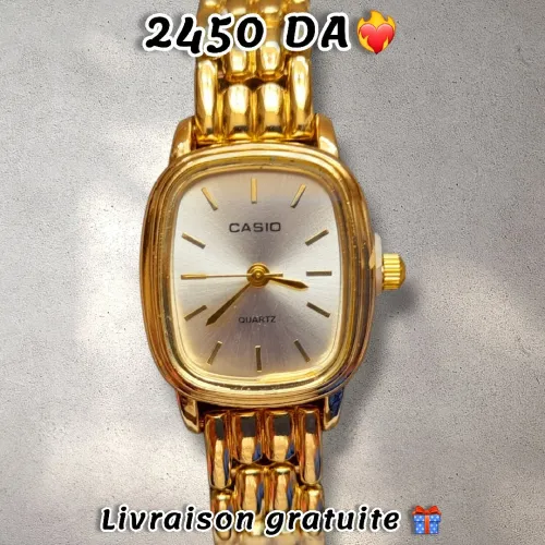 ساعة CASIO نسائية بالعلبة