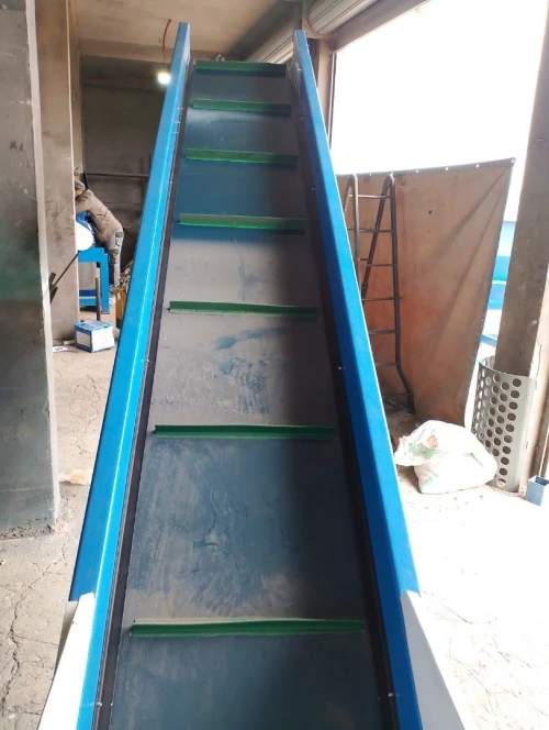 des tapis convoyeur et tryage des matériaux