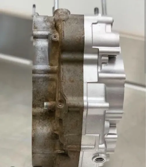 Vaporblasting wetblasting hydroblasting