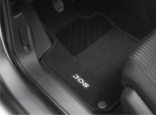Jeu de tapis de sol textile d'origine Peugeot 308 II (4 pièces)