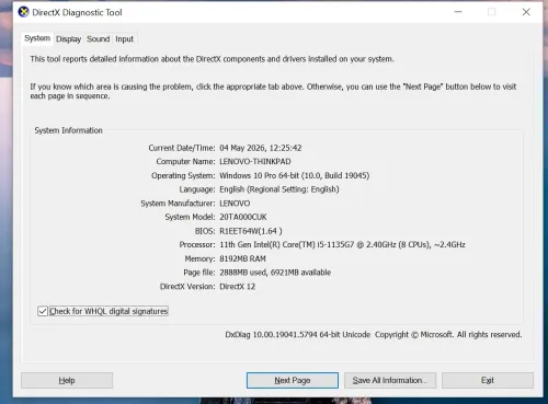 Lenovo Thinkpad E14 Gen2