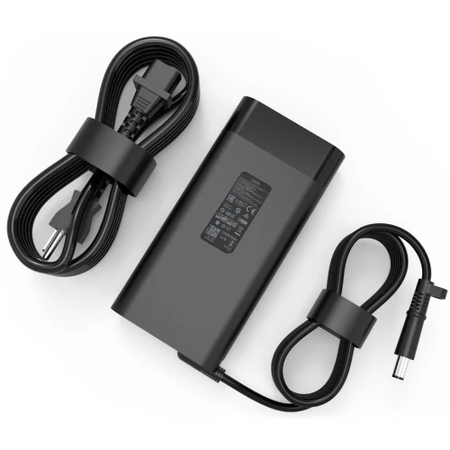 CHARGEUR HP FICHE PIN AVEC ADAPTATEUR FICHE BLEU 230W 19.5V / 11.8A