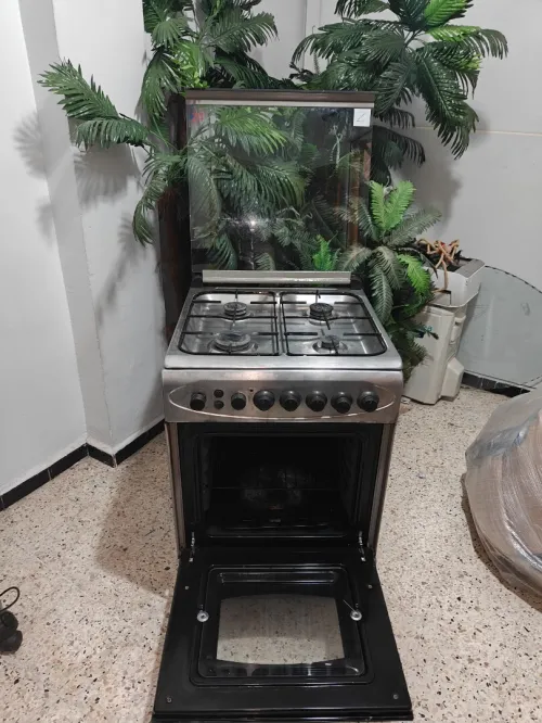 Cuisinière inox