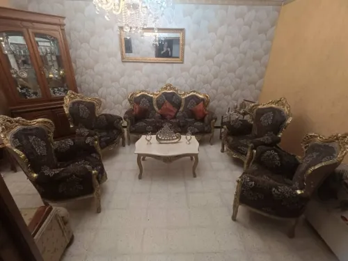 Salon égyptien 7 places avec table