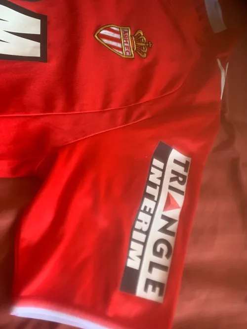 Maillot à domicile de l'ASMonaco saison 2012-2013 porté et signé par Radamel Falcao lui-même !