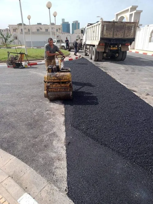 Travaux de goudron