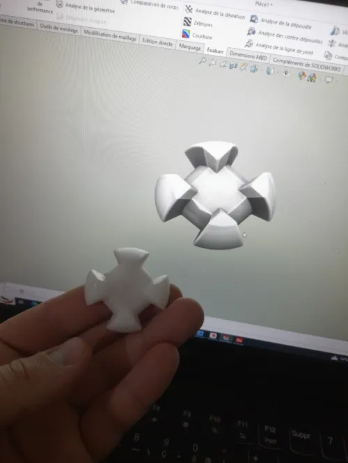 Prestation de service reverse engineering conception3D solidworks scan3D impression 3d FDM résine