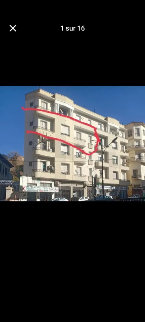Vente Appartement F4 Tiaret Tiaret