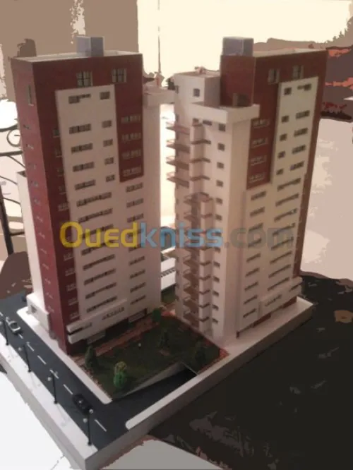 Maquettes d'architecture et 3D