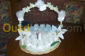 Decoration panier de mariage