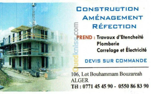travaux batimant