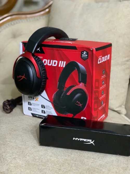 Casque hyper x cloud 3 avec sa boite