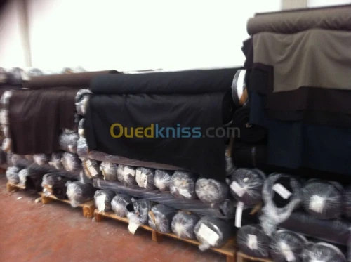 import - tissu- moquette - habillement