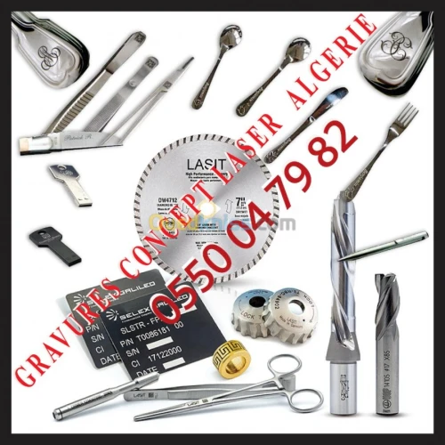  GRAVURE ET DE DÉCOUPE AU LASER