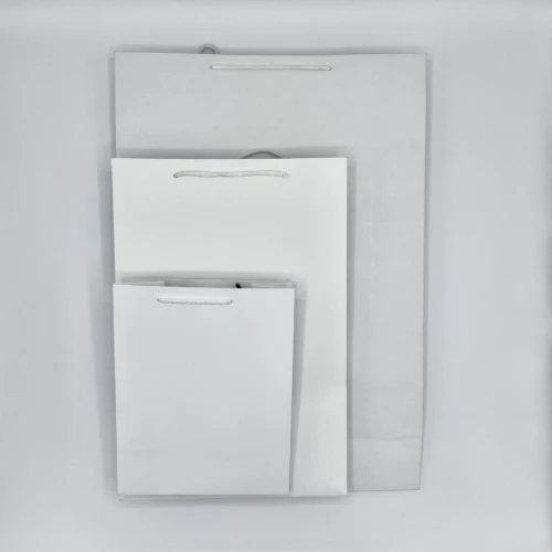 Sac papier blanc serigraphe 