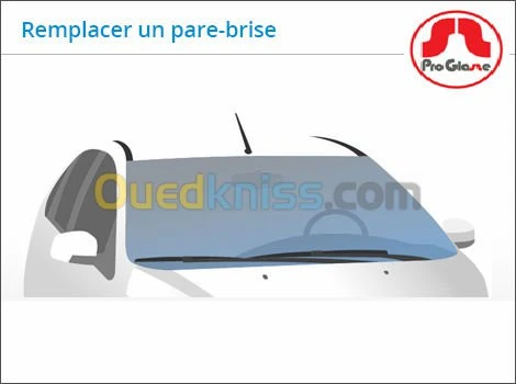 Pare brise(remplacement professionnel)