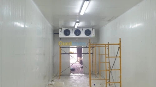 installation des chambres froides