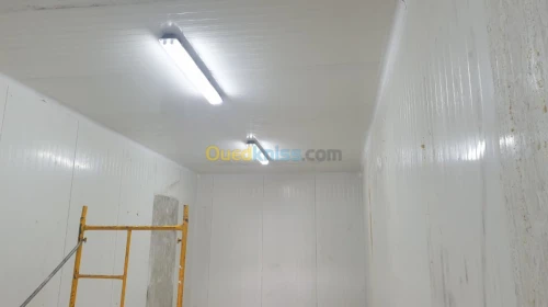 installation des chambres froides